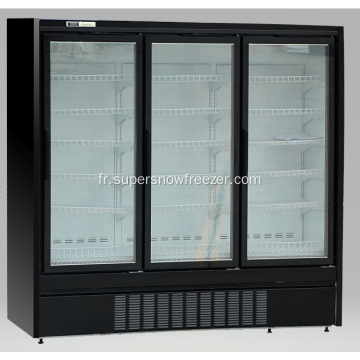 Vertical Glass Door Door Freezer Showcase for Ice Cream